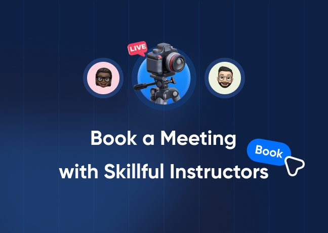 Reserve a meeting - Course page